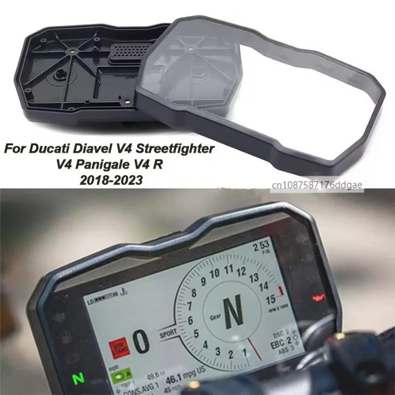 

Для Ducati Streetfighter V4 Panigale V4, аксессуары 2018-2024 2023, крышка приборной панели из АБС-пластика для спидометра мотоцикла, дом