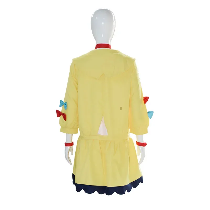 VTuber Inugami Korone Cosplay Costume para Mulheres, Peruca Cauda, Vestido Bonito, Saia, Casaco, Acessórios Uniformes, Halloween, Roupas de Festa de Carnaval