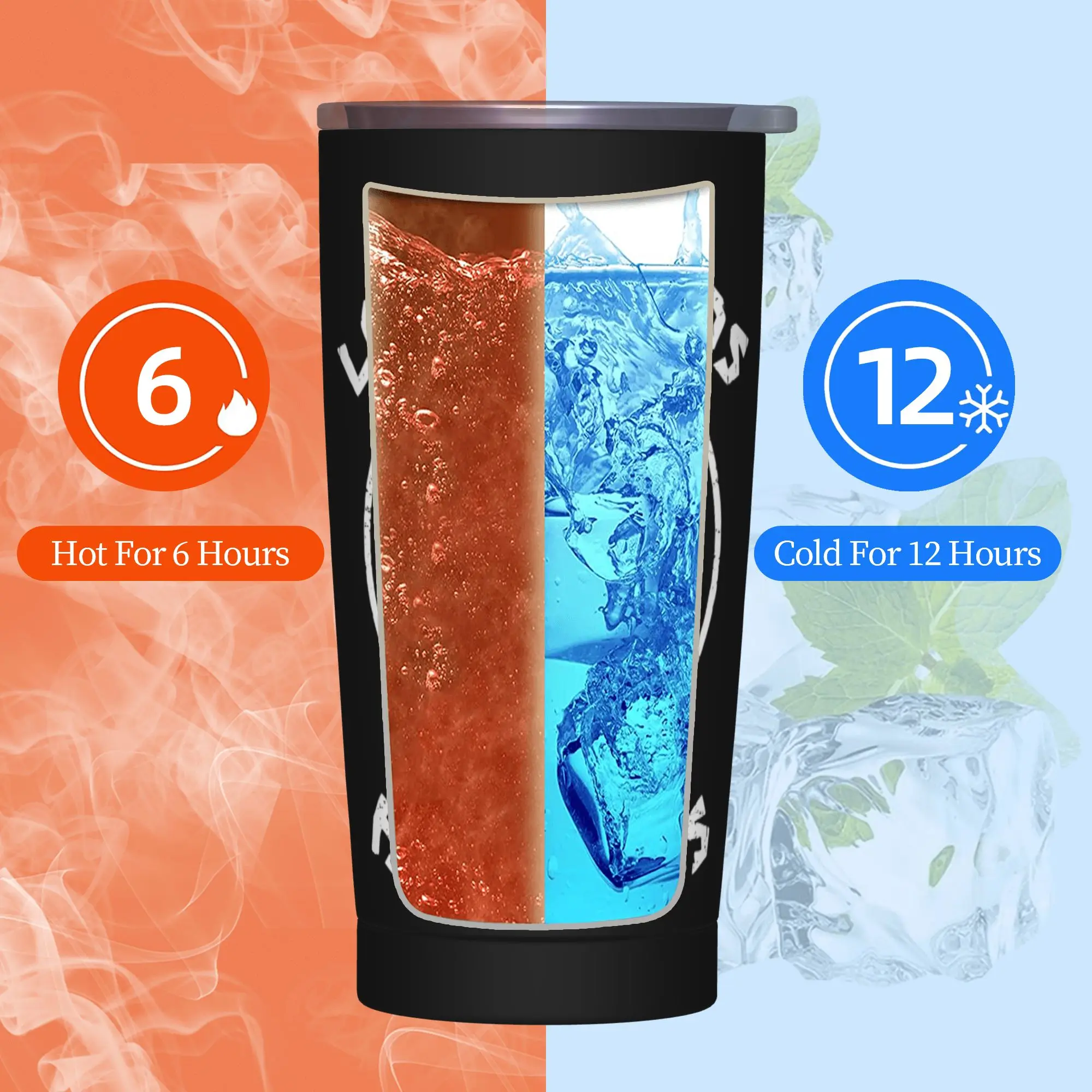 Stainless Steel Tumbler Los Pollos Hermanos Breaking Bad Thermal Cups Better Call Saul Hot Drinks Mugs Cup Beach Water Bottle view 5