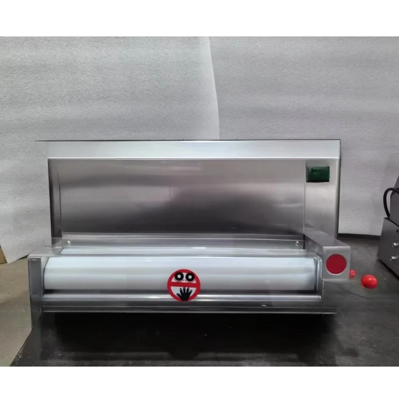 LHRCE, compra al por mayor, prensa automática para tabletas de Pizza, máquina formadora de masa para Pizza, prensa frontal para tabletas con rodillo para Pizza