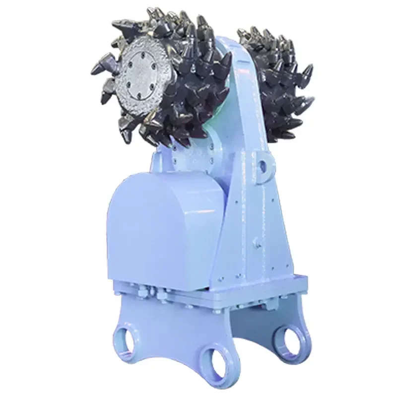 Road maintenance excavation milling machine  Concrete asphalt pavement milling machine Milling excavator