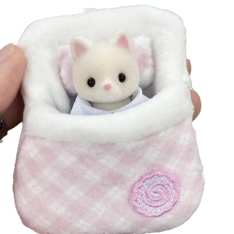New Best-selling Cute Plush Senbelle Four-leaf Clover Bed High Appearance Level Mini Doll Bed Hanging Piece Doll Bed