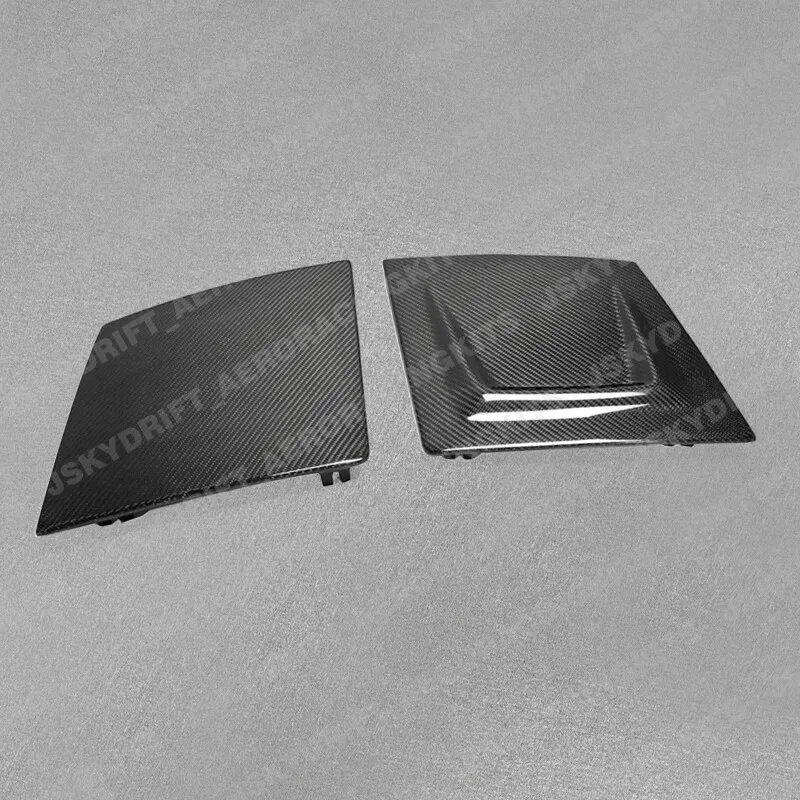 

For Mazda RX7 FC3S 2PCS Carbon Fiber Vent Front Headlight Trim Cover Bodykits