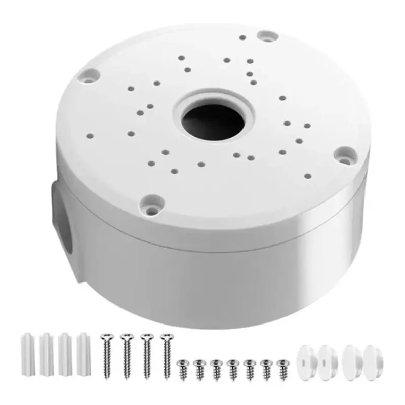 【Shop Now】Waterproof Mount Bracket Universal Plastic Junction Box For Dome Security Cameras Surveillance For Dome Brackets