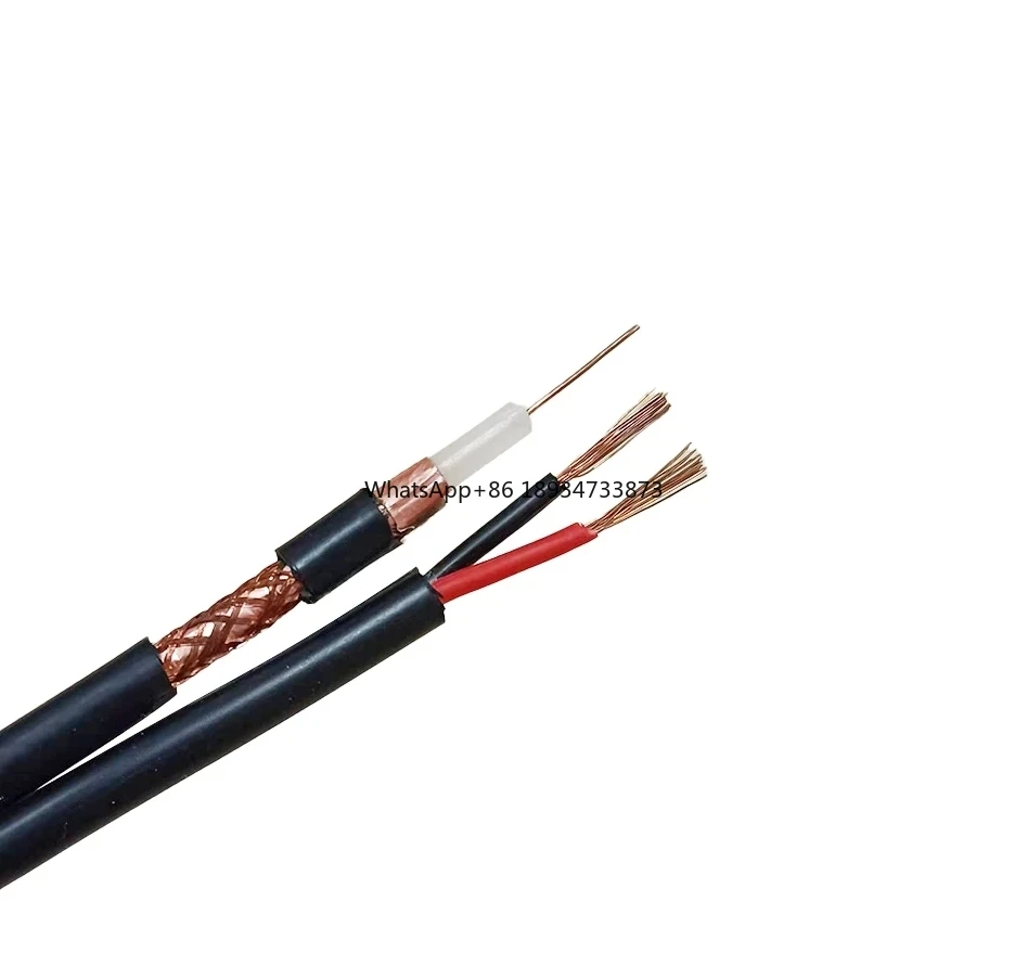 150m 300m RG59 Power CCTV Camera Cables RG592C Communication Manufacture RG59 CCTV Cables for Surveillance Accessories