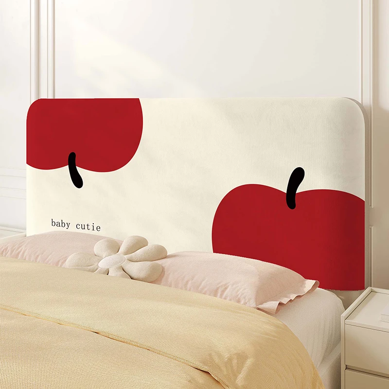 Elegant Simple Soft Cover Bedside Protector Universal Elastic Dustproof Cover Upgraded Version of the Basic Bedhead Cover