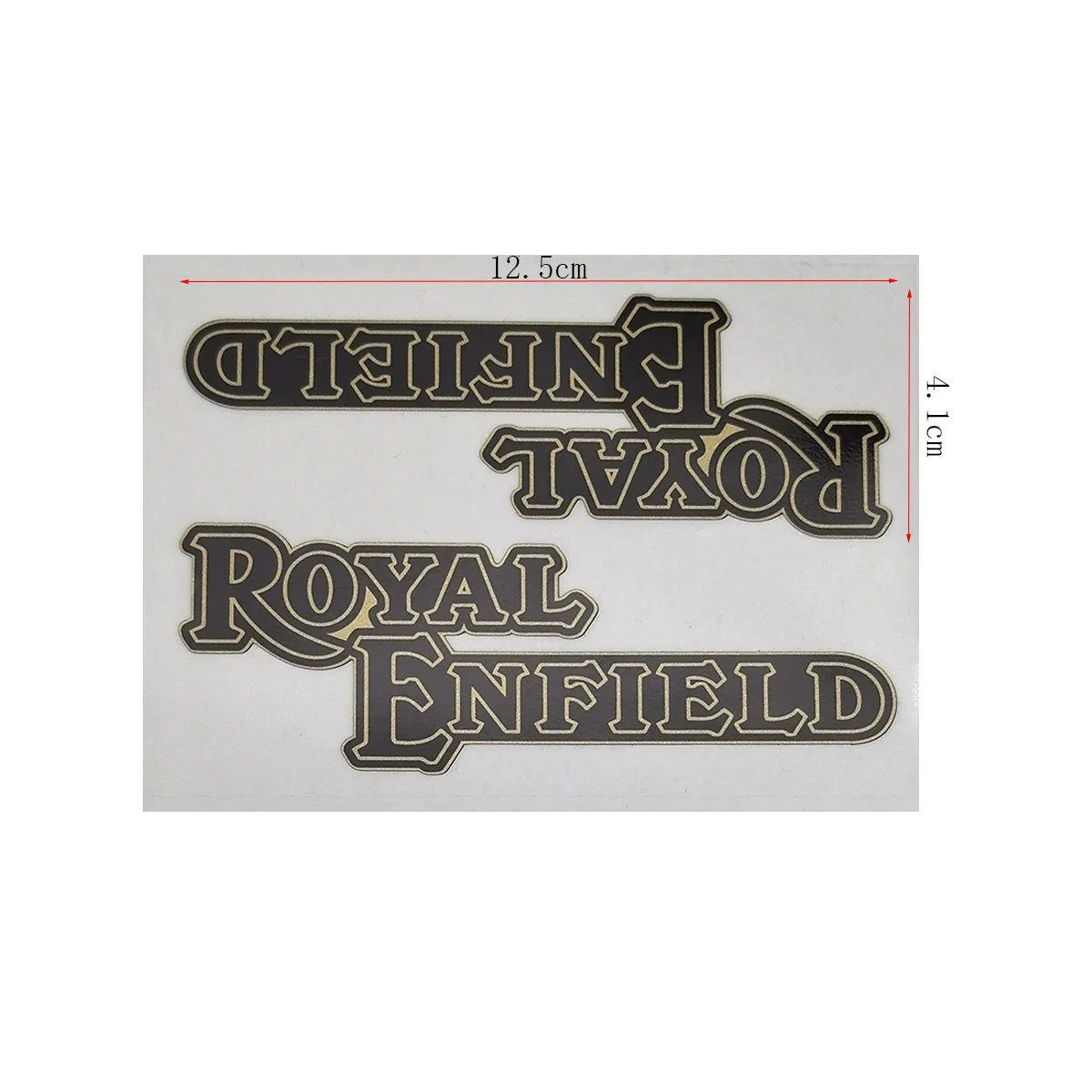 2 Stücke Reflektierende Royal Enfield Bullet Constellation Continental Motorrad Aufkleber Fahrrad Zyklus Aufkleber Motorrad Zubehör – Detail 6