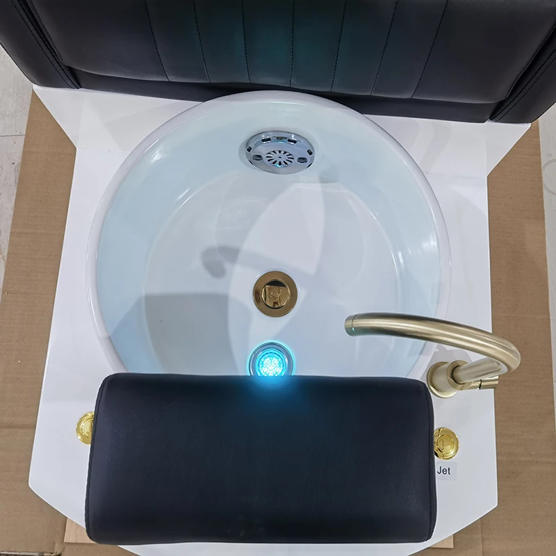 

Professional Pedicure Foot Bath Hair Salon Nail Art Exquisite Sofa Pedicure Chair With Storage Grid For Placing Items