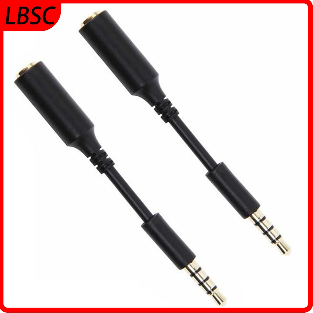 LBSC2x 3.5mm Male to 3.5mm Female Extension Cable Headset Audio Jack Extender Adapter for iPhone 6, 6Plus and Other Smartphones