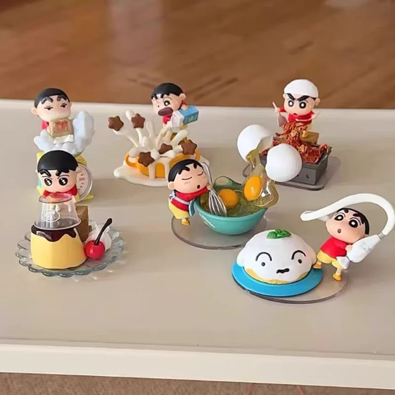 

Новинка в наличии, аниме Xiaoxin, слепая коробка, кавайные фигурки, настольные украшения, модные игрушки, подарки-сюрпризы на день рождения для фанатов