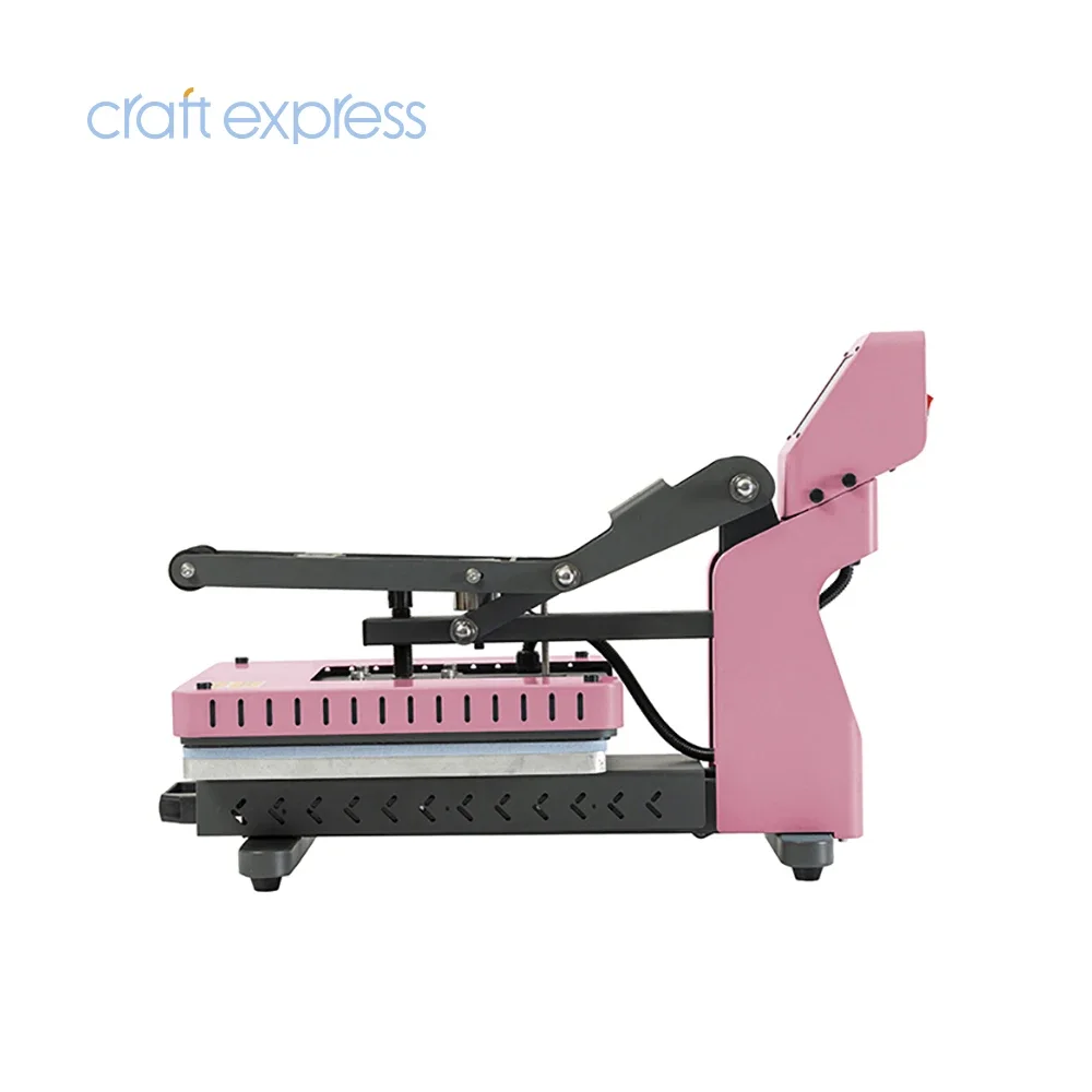 Craft Express Auto Open Slide Out Drawer Flat T shirt Transfer Printing 16x24 Heat Press Machine for small businesses