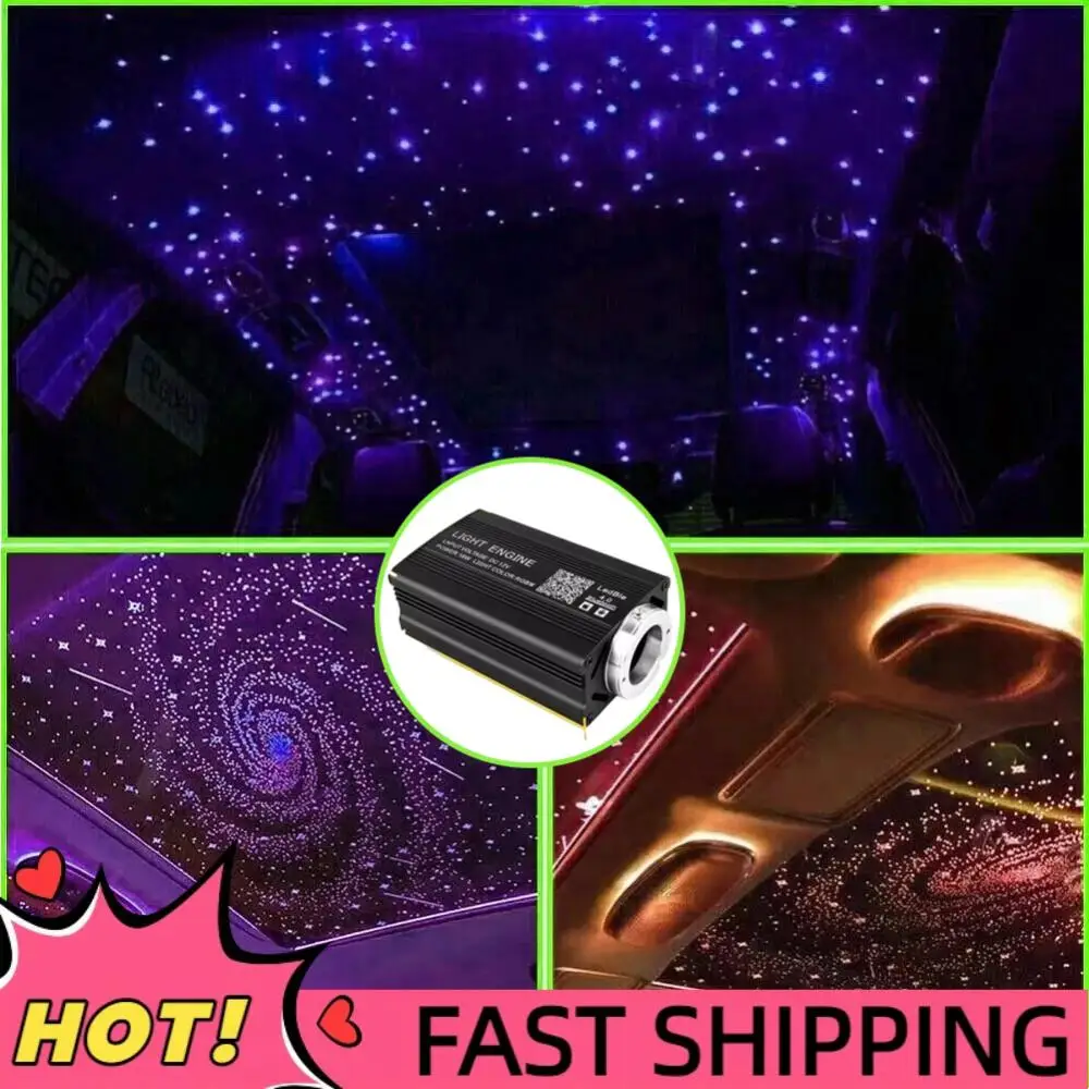 

12W 16 Colors Car Roof Star Light APP Control Neon Lights Optic Star Ceiling Light for Starry Sky Ceiling