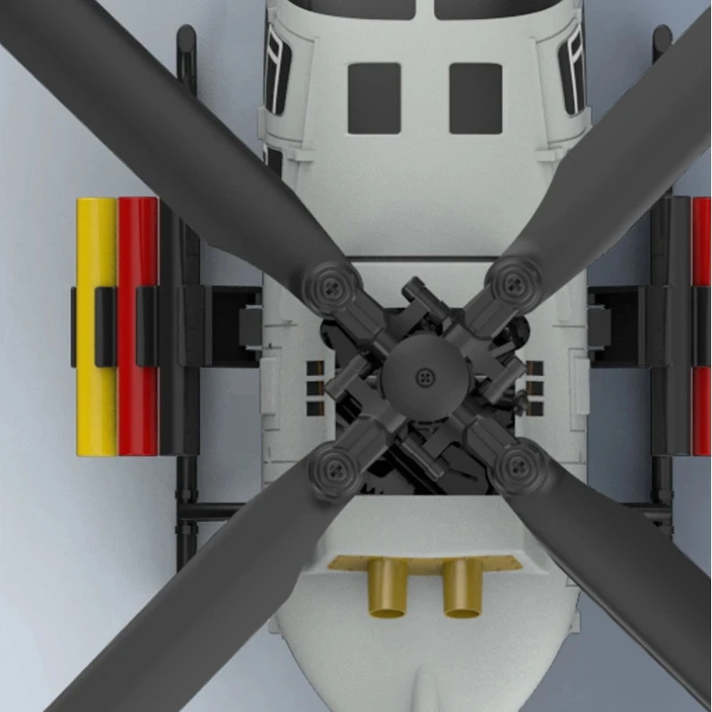 New Bo105 Camera C186s Remote Control Helicopter Six-Channel Brushless Optical Flow Positioning Adult Boy Toy