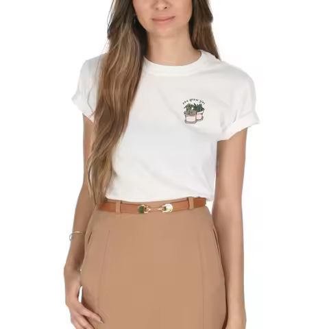 You Grow Girl T Shirt Top Funny Tumblr Cute Pocket Slogan Grunge Plants Go