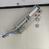 Pneumatic Single Nozzle Bottle Liquid Filling Machine Small Single Nozzle Liquid Juice Red Wine Filling Machine