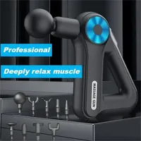 Electric 9 Heads 9 Gears Muscle fascia Massage Gun Masajeador Fascial Gun Heads Muscle Massager