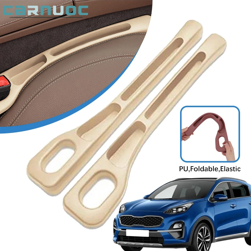 For KIA Sportage 2009 2010 2011 2012 2013 2014 2015 2016 Car Seat Gap Filler Between Seats Crevice Decoration Accessories