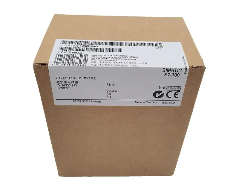 New original 6ES7326-1BK02-0AB0 PLC fail-safe digital input module spot 24 hours delivery