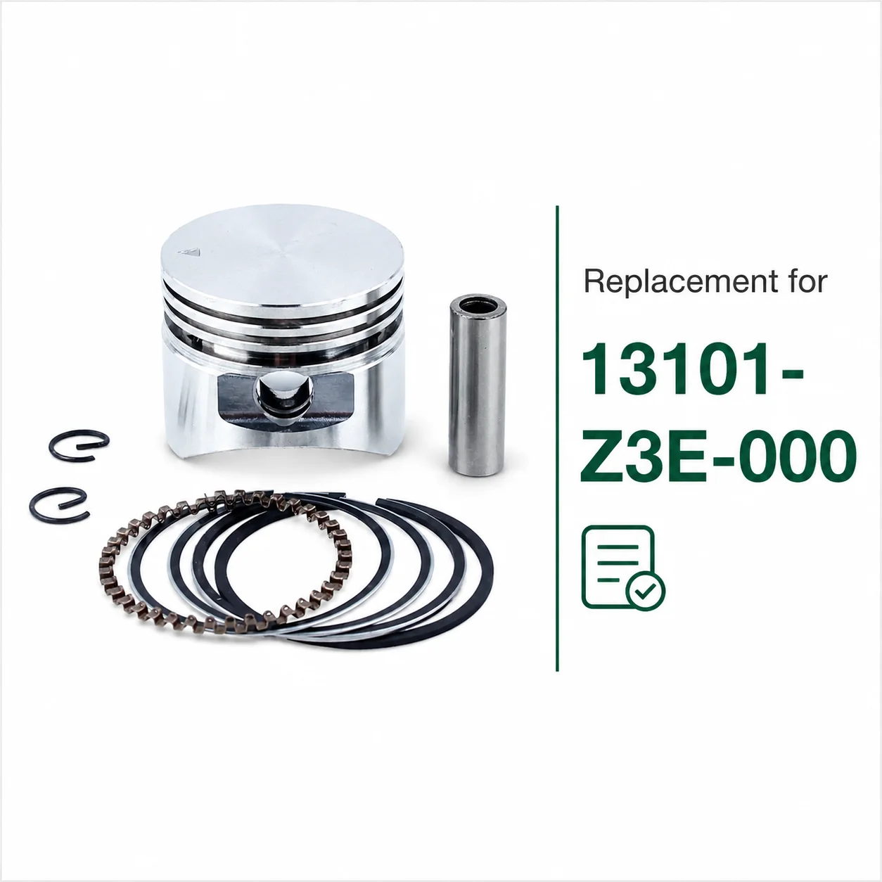 35mm Piston Ring Set For Honda GX25 GX25N GX25NT FG110 HHT25S UMC425 WX10 Trimmer/Brushcutter Engine Parts OEM 13101-Z3E-000