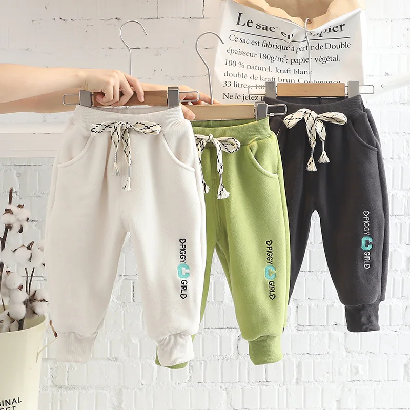 

Children's Pants, Casual Small Children's Leggings, Autumn and Winter, New Letter Print Pants