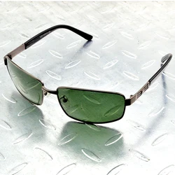 Rectangle Chimes Decorative Temples Fashion Alloy Polarized Sunglasses UV400 Polarized Shopping Driving Outdoor Designer