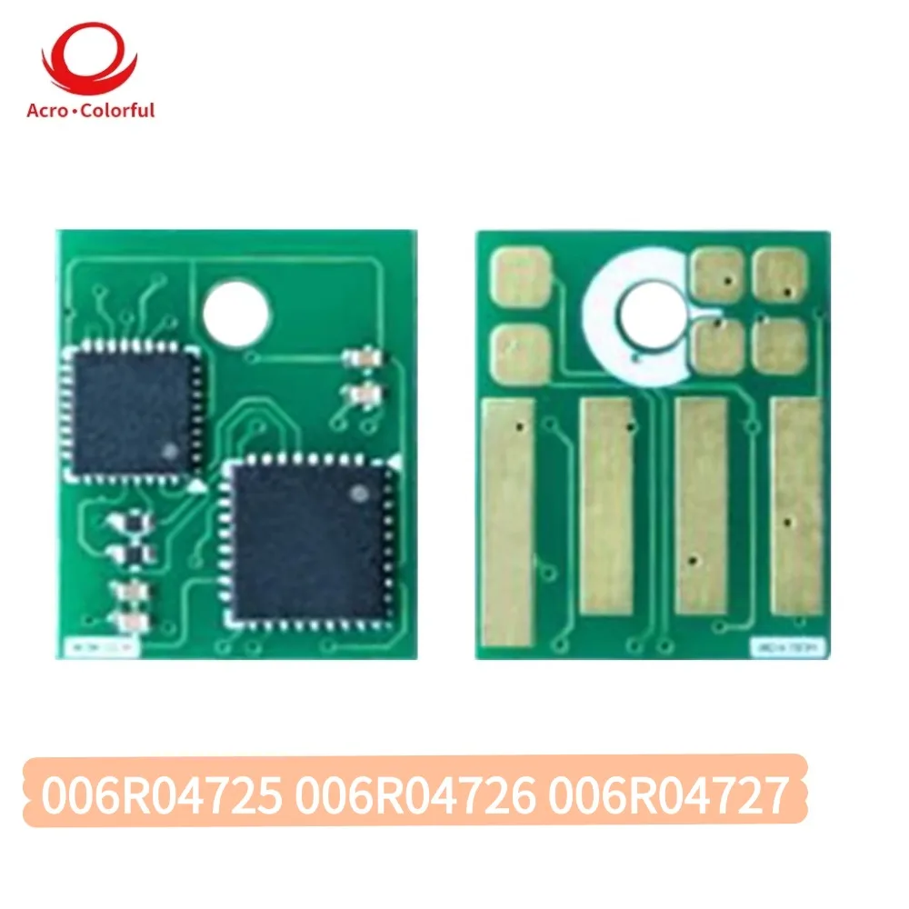 Chip de Tóner Compatible con B410 006R04725 006R04726 006R04727 para Impresora Xerox B410 VersaLink B415, Chip de Reinicio de Cartucho NA W.EU