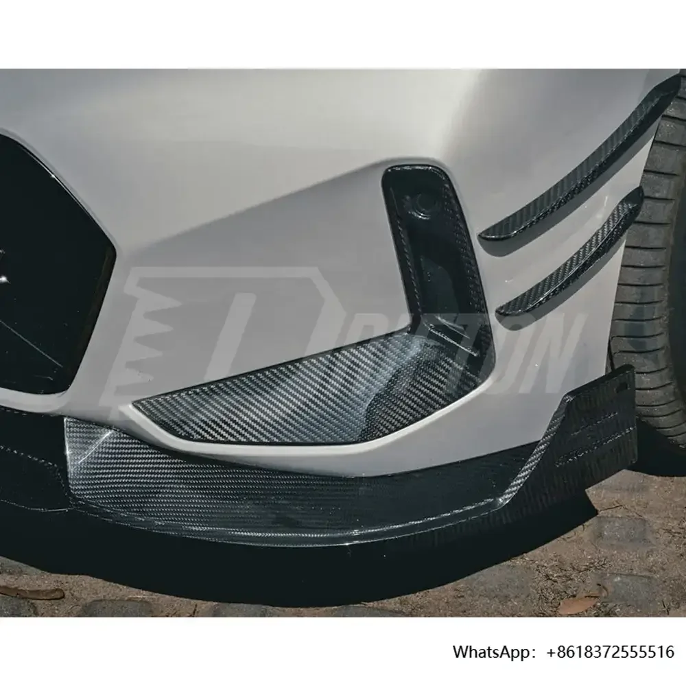

X Dry Carbon Fiber Front Bumper Canards For 3 Series G20 LCI TAKD Kits