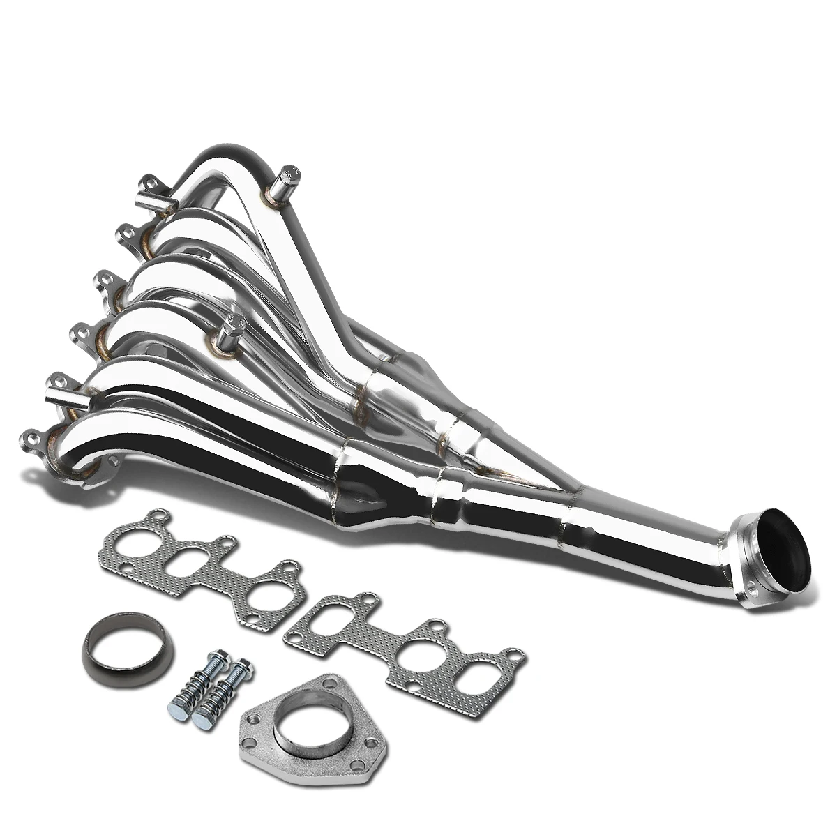 

Stainless Steel Exhaust Racing header for 99-05 VW Golf GTI Jetta VR6 2.8L MK4 Exhaust Pipe