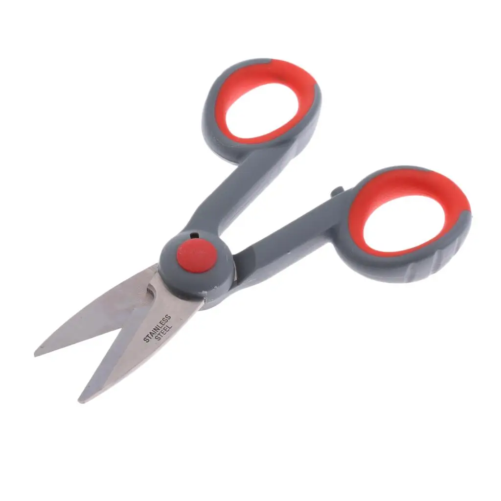 2-4pack Multi Function Portable Fishing Scissors Line Cutter Shears Fishing