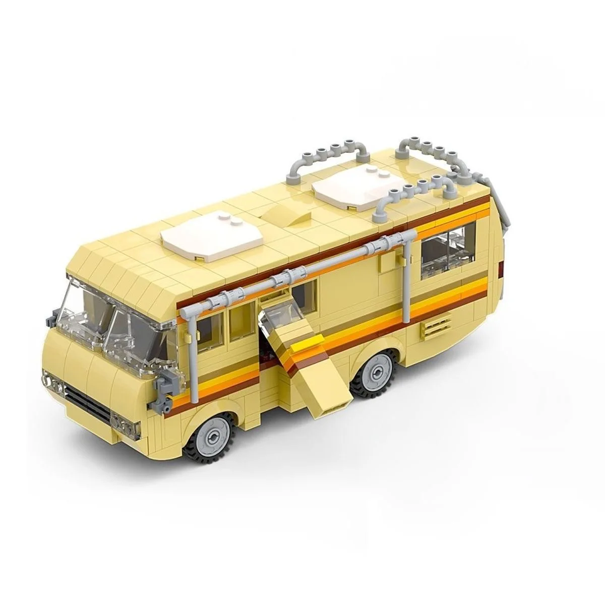 

Breaking Bad RV building blocks: A highly realistic classic RV puzzle and assembly toy gift from American TV series