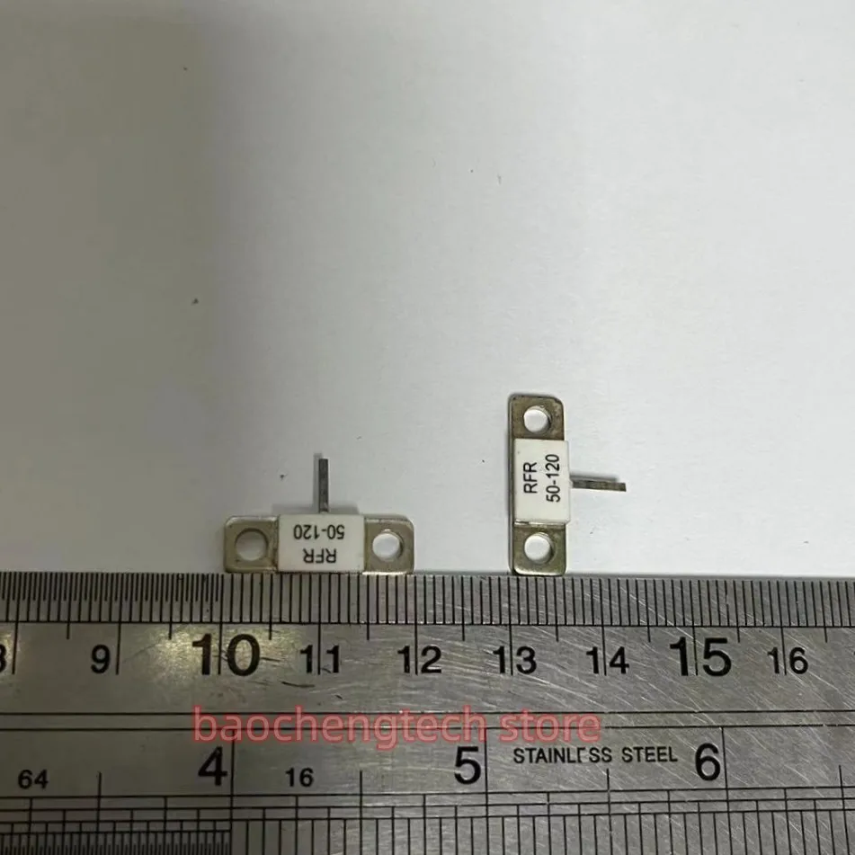 

RFR50-120 microwave resistor high-power dummy load 50ohms 120watts 120WATT 50OHM RF resistor flange ceramic