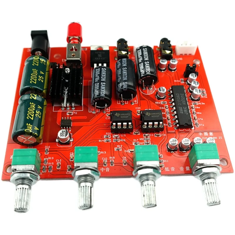 NE5532 OP AMP Preamp Tone Audio Board NJM2150 BBE Processing Module DIY Home Theater Sound System NEW