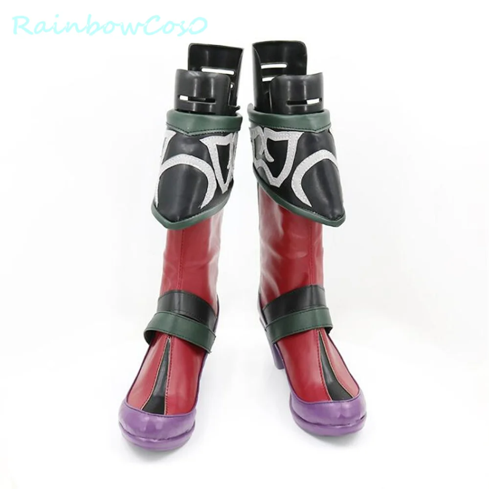 Amon Final Fantasy XIV FF14 Cosplay Shoes Boots Game Anime Halloween Christmas RainbowCos0 W3341