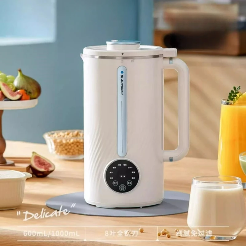 BLAUPUNKT 220V High Speed Blenders Soya Bean Milk Maker 600ML/1000ML Home Mini Multifunctional Juicer Rice Paste Maker