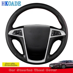 Customize Microfiber Leather Car Steering Wheel Cover For Buick Lacrosse 2009-2012 Chevrolet Equinox 2010-2016 Car Accessories