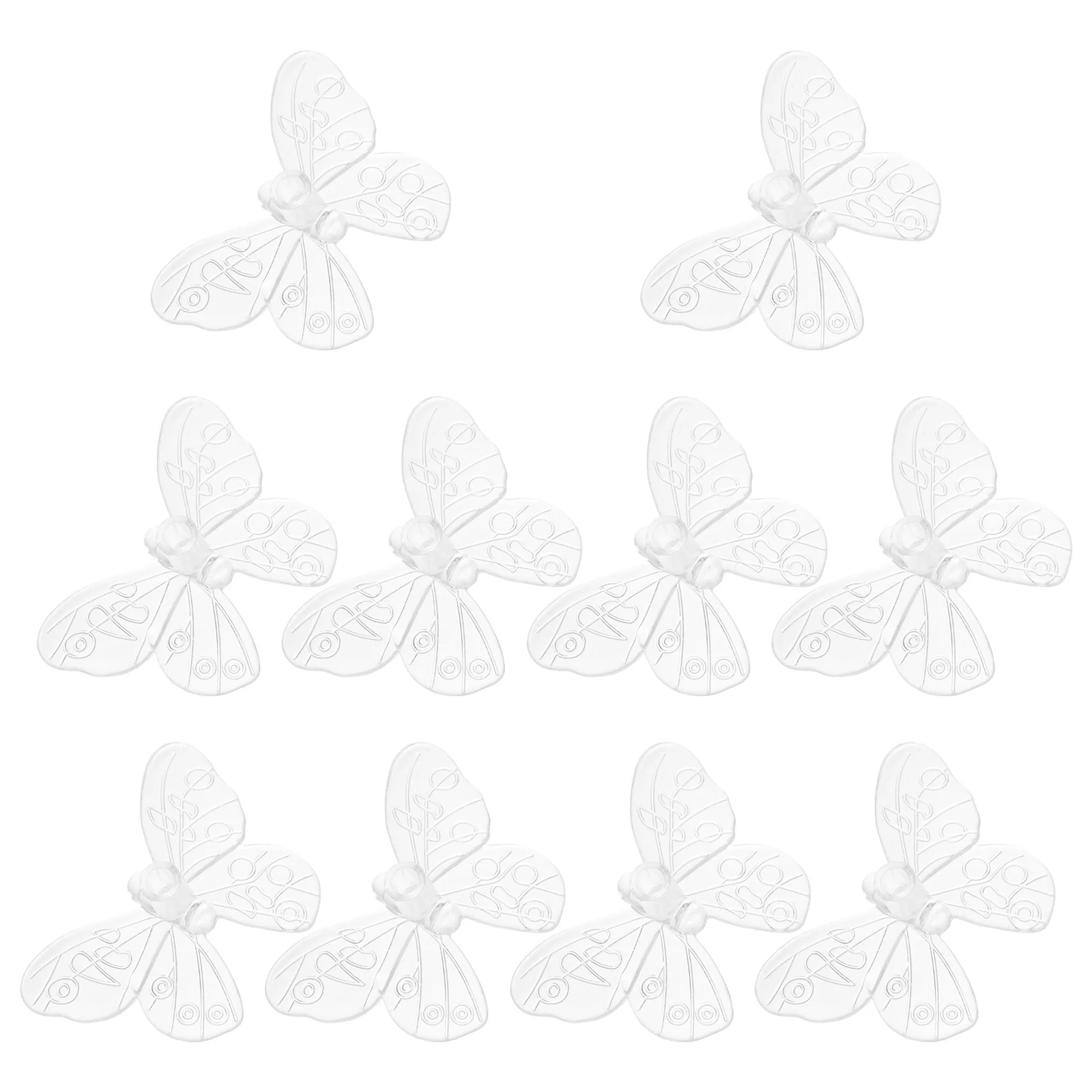 

100Pcs Butterfly Solar Garden Stake Lights Plastic LED Decorative Accessories Outdoor Lawn Patio Pathway String Lights
