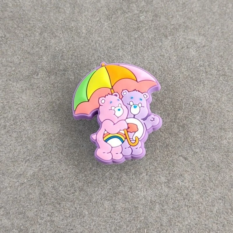 Care Bears Shoe Charms Set, Cute Cartoon Bear Decoration, Jewelry Accessories for Clogs & Shoes