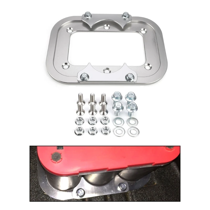 

1 Set Battery Holder Tray Relocation Bracket Mount for Optima Group 34/78 Battery Size Aluminum Mounting Bracket Tray Holder