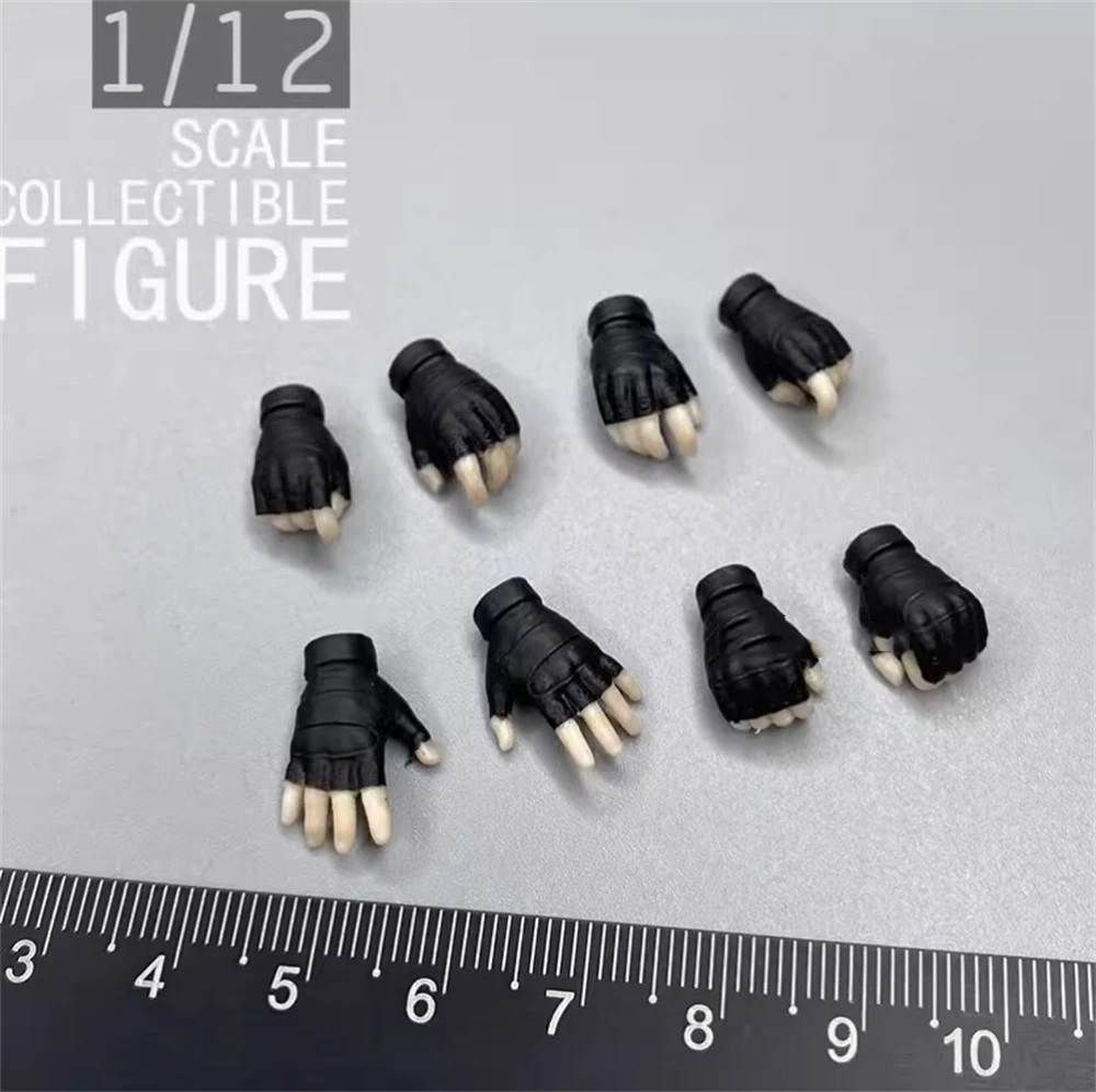 

3ATOYS 1/12 Female Fight Peace Soldier JT7578 Toys Model Black Gloved Hand Types 8PCS/SET For 6" Action Figure Doll Collect