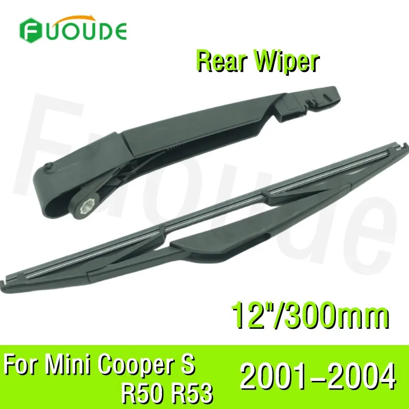 

Rear Wiper Blade For Mini Cooper S R50 R53 12"/300mm Car Windshield Windscreen Rubber 2001 2002 2003 2004