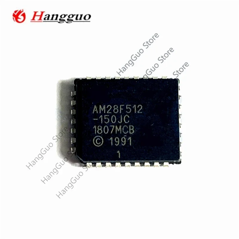 5pcs 10pcs 28F512 AM28F512 AM28F512-150JC AM28F512-150 PLCC32 Car Memory Chips