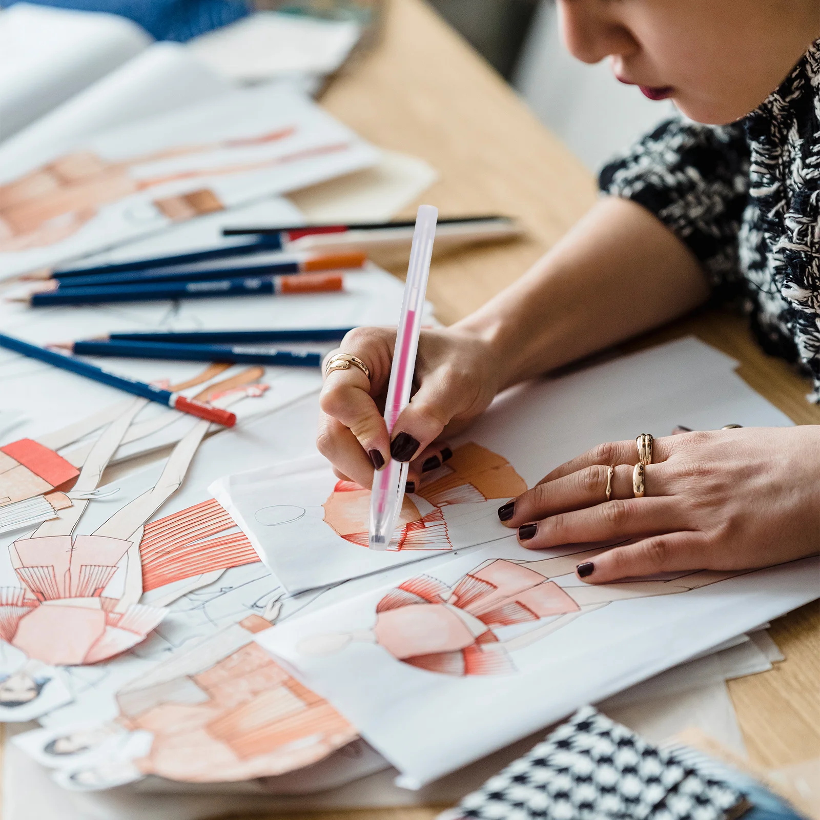 : Stoff Dekorieren Kits