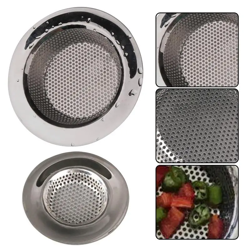 Keuken Water Wastafel Filter Gootsteen Zeef Keuken Tool Rvs Badkamer Afvoerputje Cover Douche Haar Catche Stopper