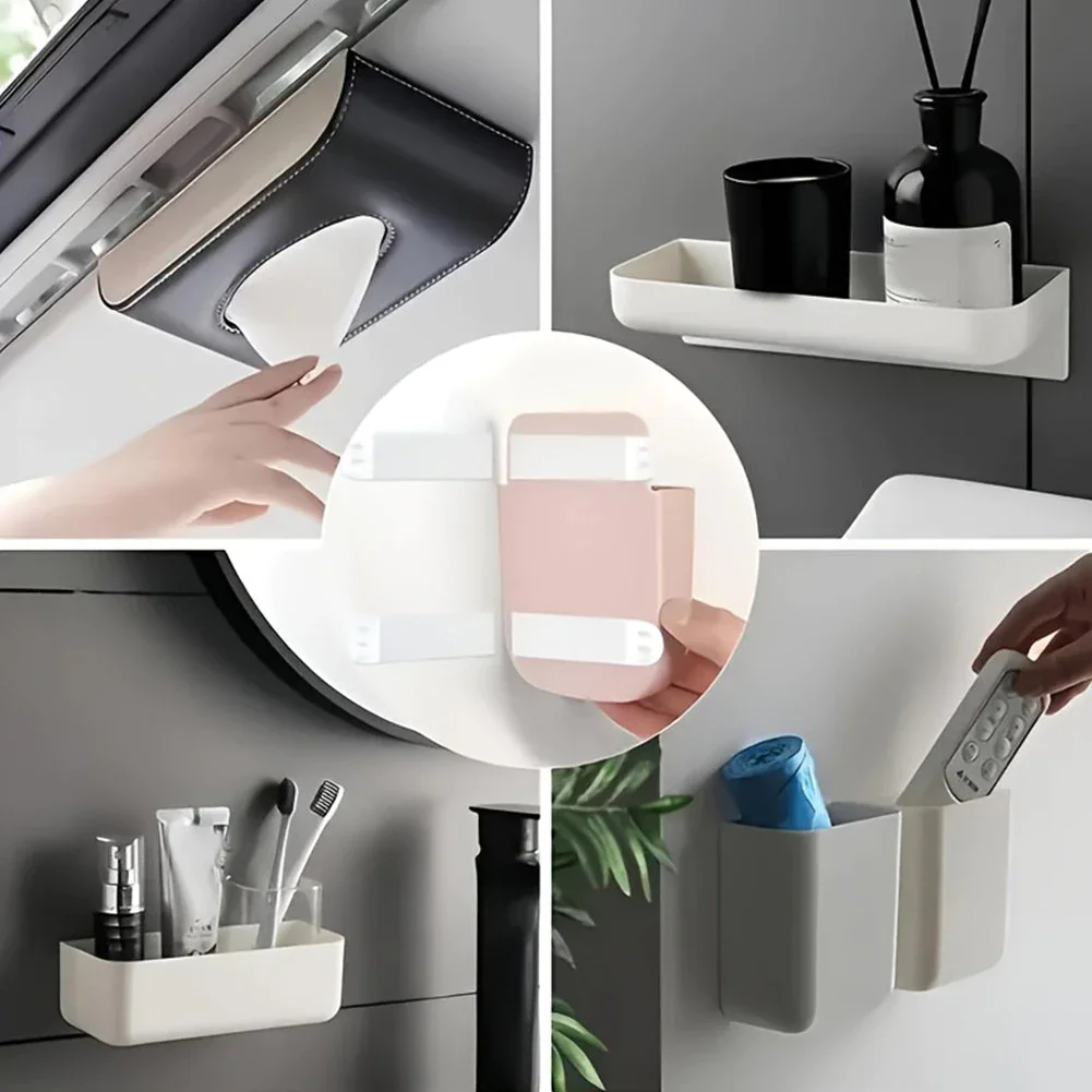 12 Paar DIY Command Klebstreifen, starke doppelseitige Klebebänder, unsichtbare Fotorahmen-Befestigungsstreifen für Zuhause und Büro, Wandmontage – Detail 9