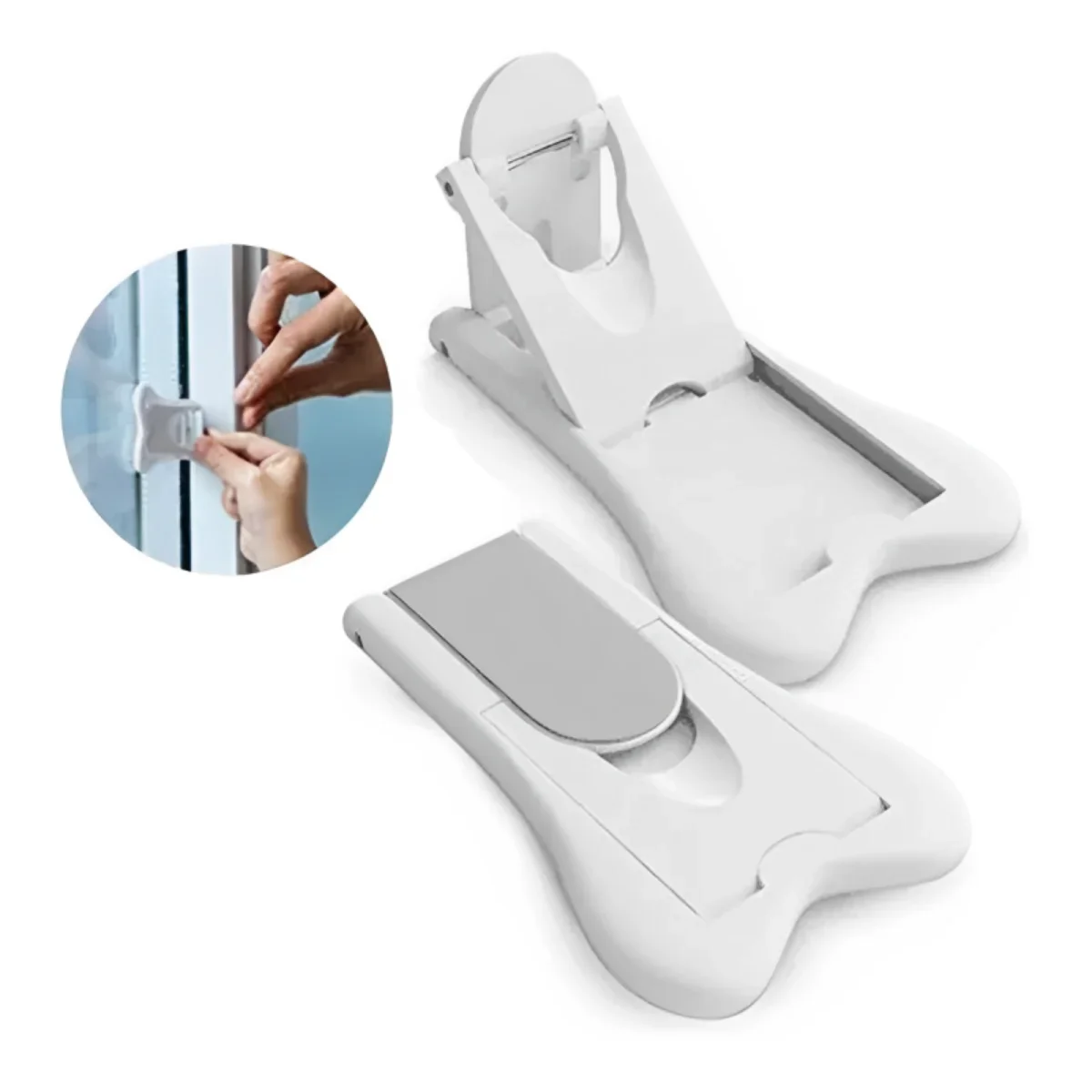 

Smart Lock Sliding Doors Box Glass Cabinet Protection Baby