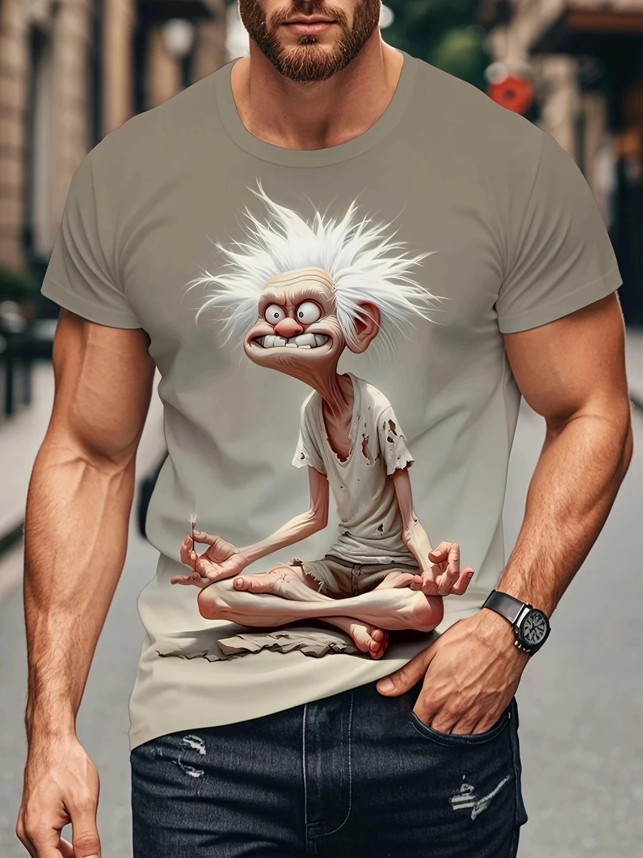 2025 Summer Funny Men's Y2K T Shirt Graphic Abstract Stylish Classic Short Sleeve Crew Neck Tees Round Neck Tops Kids Tee