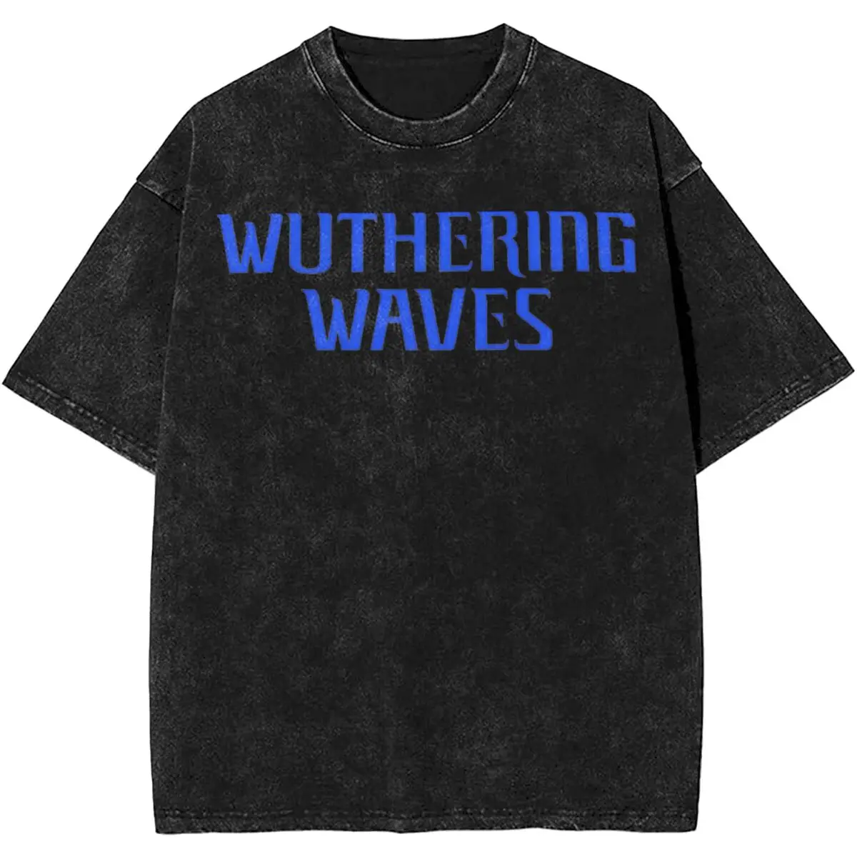 Graphic Printed Wuthering Waves Game Lover Fans T Shirts Merch for Men Women Washed Tee Shirt Harajuku T-shirt