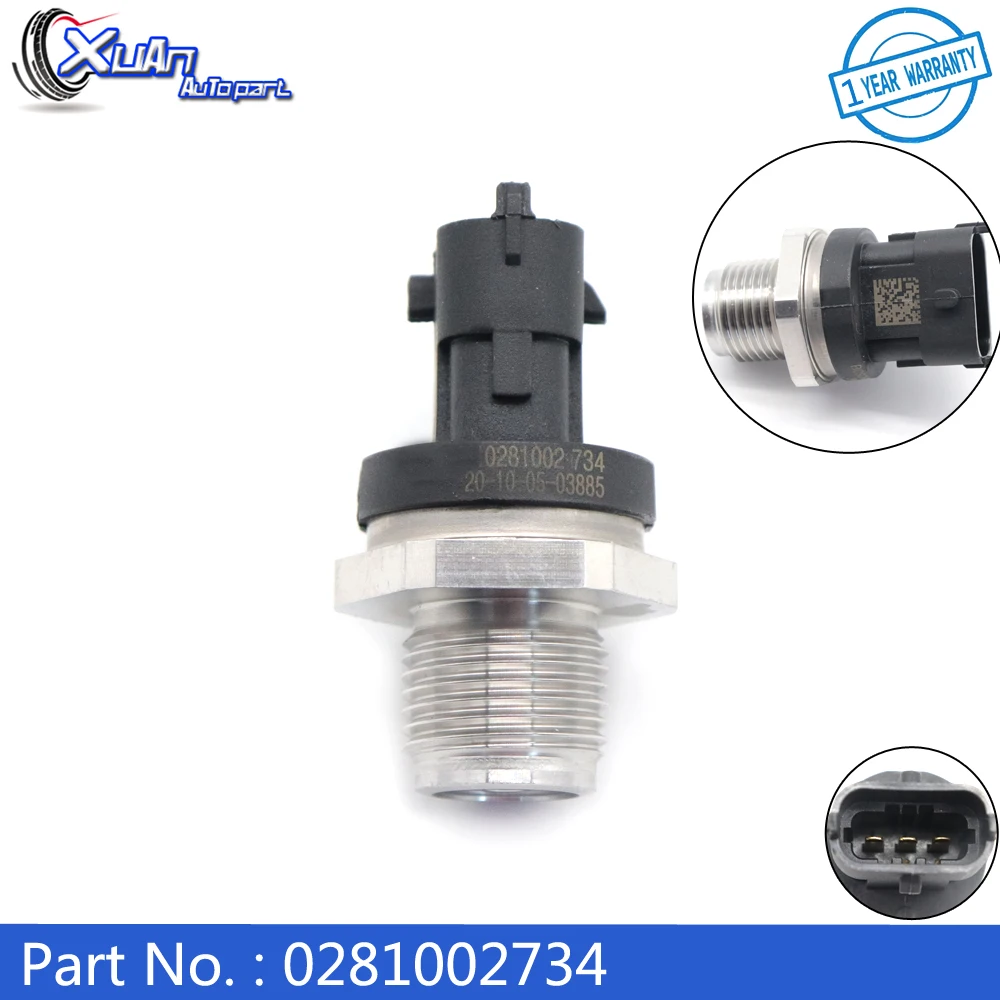 

0281002908 For HYUNDAI SATELLITE KIA SORENTO 2.5 CRDi D4CB Fuel Rail Pressure High Regulator Sensor Common Rail Valve