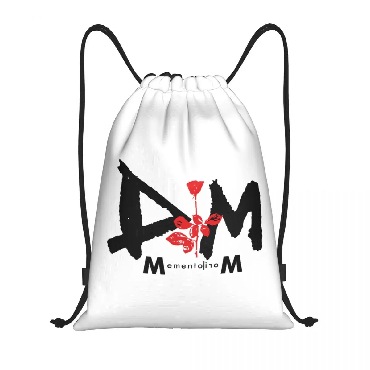 Custom Depeche Cool Mode Electronic Rock Drawstring Backpack Bags Women Men Lightweight Gym Sports Sackpack Sacks for Yoga