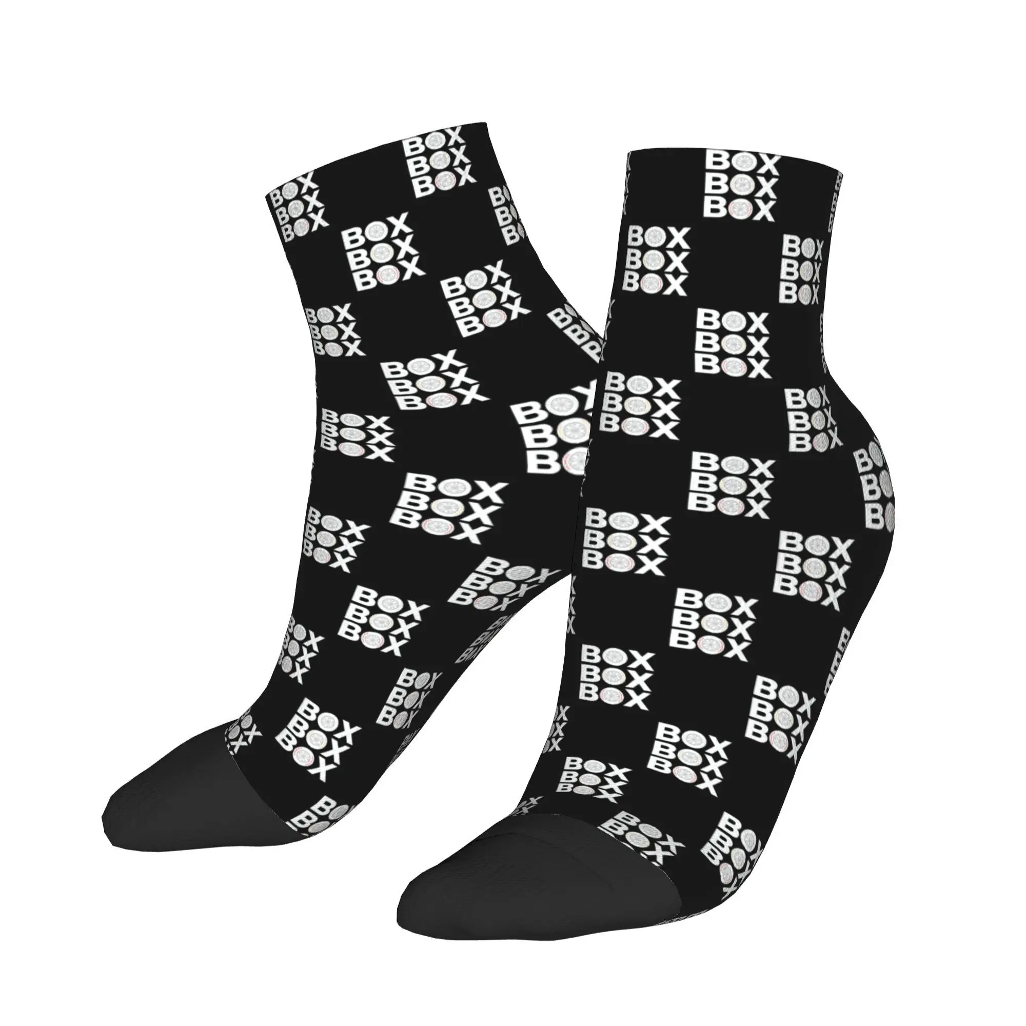 

Box Box Box F1 Socks Harajuku High Quality Stockings All Season Socks Accessories for Unisex Birthday Present